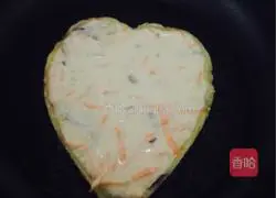 Illustration of how to make radish cake 3