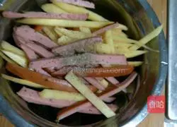 Potato sausage cake recipe 1