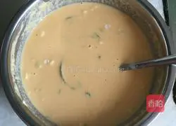 Illustration of how to make carrot juice egg pancake 2