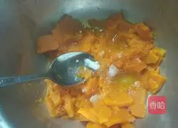 Pumpkin glutinous rice cake recipe 2
