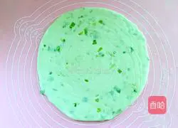 Illustration of how to make scallion pancakes 12