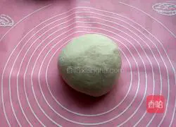 Illustration of how to make green onion cake 3