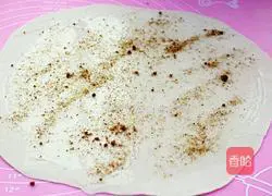 Illustration of how to make salt and pepper pancakes 11