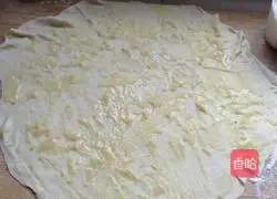 Illustration of how to make scallion pancakes 9