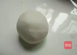 Illustration of making black sesame glutinous rice cake 7