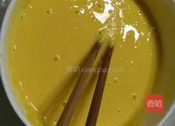 Illustration of how to make sweet corn cakes 1