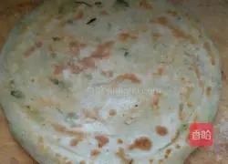 Illustration of how to make scallion pancakes 10