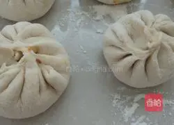 Carrot, Tofu and Meat Pancakes Illustration of how to do it 5