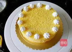 Cherry Cream Naked Cake Recipe Illustration 8