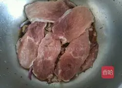 Illustration of how to make fried cumin-flavored meatloaf 12