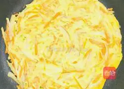 Illustration of how to make three-wire egg pancake 4