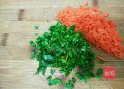 Illustration of how to make vegetable pancakes 2