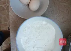 Egg pancake Illustration of how to do it 1