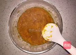 Pumpkin Illustration of how to make cakes 3