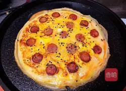 Ham Omelette Illustration of how to do it 12