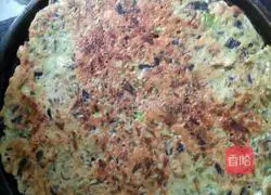 Illustration of how to make sophora egg pancakes 7