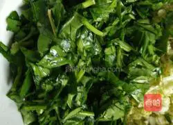 Spinach egg pancake recipe 1
