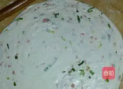 Illustration of how to make hand-shredded pancakes 3