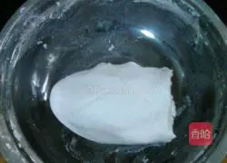 Illustration of how to make white sugar glutinous rice cakes 1