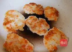 Baby shrimp cake recipe illustration 6