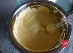 Illustration of how to make chiffon cake 19