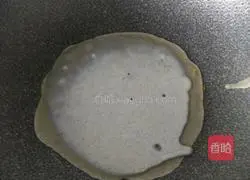 Black sesame soft cake (simple) recipe 3