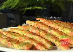 Illustration of how to make ham and egg pancakes 18