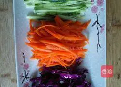 Illustration of how to make sushi 1