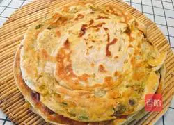 Illustration of how to make sesame and salt layer cake 8