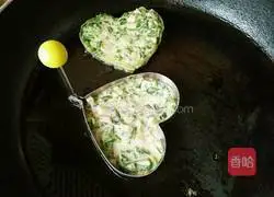 Illustration of how to make love cake 9