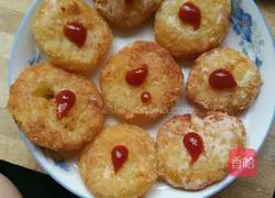 Illustration of how to make fried potato cakes 6