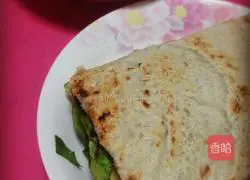 Illustration of how to make bean dregs pancakes 10