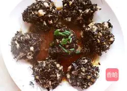 Illustration of how to make prune meatloaf 8