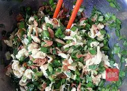 Corn and multi-grain pancakes Illustration of how to make pancakes 1