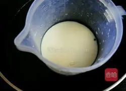 Illustration of how to make matcha cheese jelly cake 10