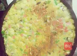 Illustration of how to make egg steamed buns 7