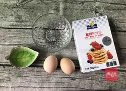 Illustration of how to make pancakes 1