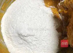 Pumpkin Glutinous Rice Sandwich Cake Recipe Illustration 8