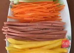 Illustration of how to make sushi 2