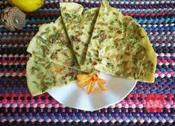 Illustration of how to make fried sophora flower cake 10