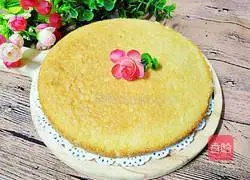 Illustration of how to make sponge cake (six inches) 17