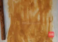 Illustration of making bean dregs and peanut butter cake 3