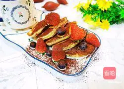 Illustration of how to make soufflé waffles 10