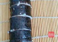 Illustration of how to make five-color sushi 11