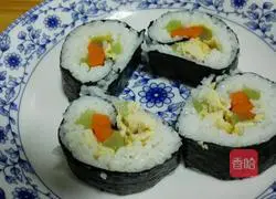 Simple sushi recipe illustration 7