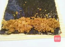 Illustration of how to make bear sushi 3