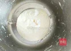 Illustration of making hand cake 2