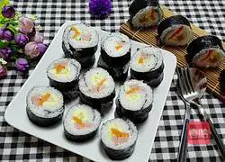 Home-cooked sushi recipe 8