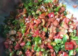 Illustration of how to make colorful pepper and sesame cakes 4