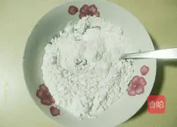 Illustration of how to make red bean dregs cake with milky purple potato filling 5